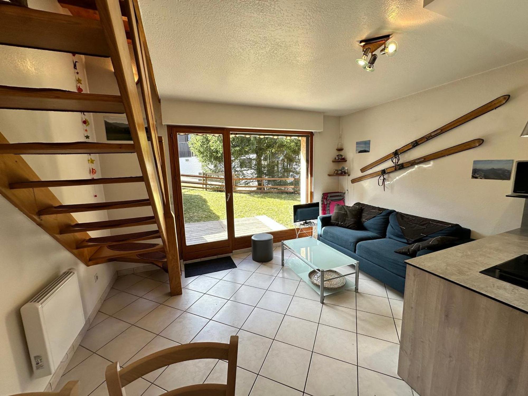 Charmant Duplex De 45M², 2 Chambres, Jardin, Garage, Villard-De-Lans - Fr-1-515-51 Bagian luar foto